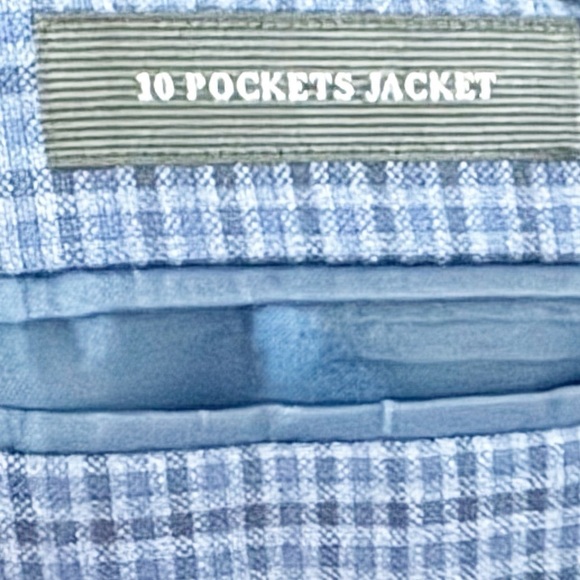 Ermenegildo Zegna Blue Wool 10 Pocket Jacket - Picture 13 of 16